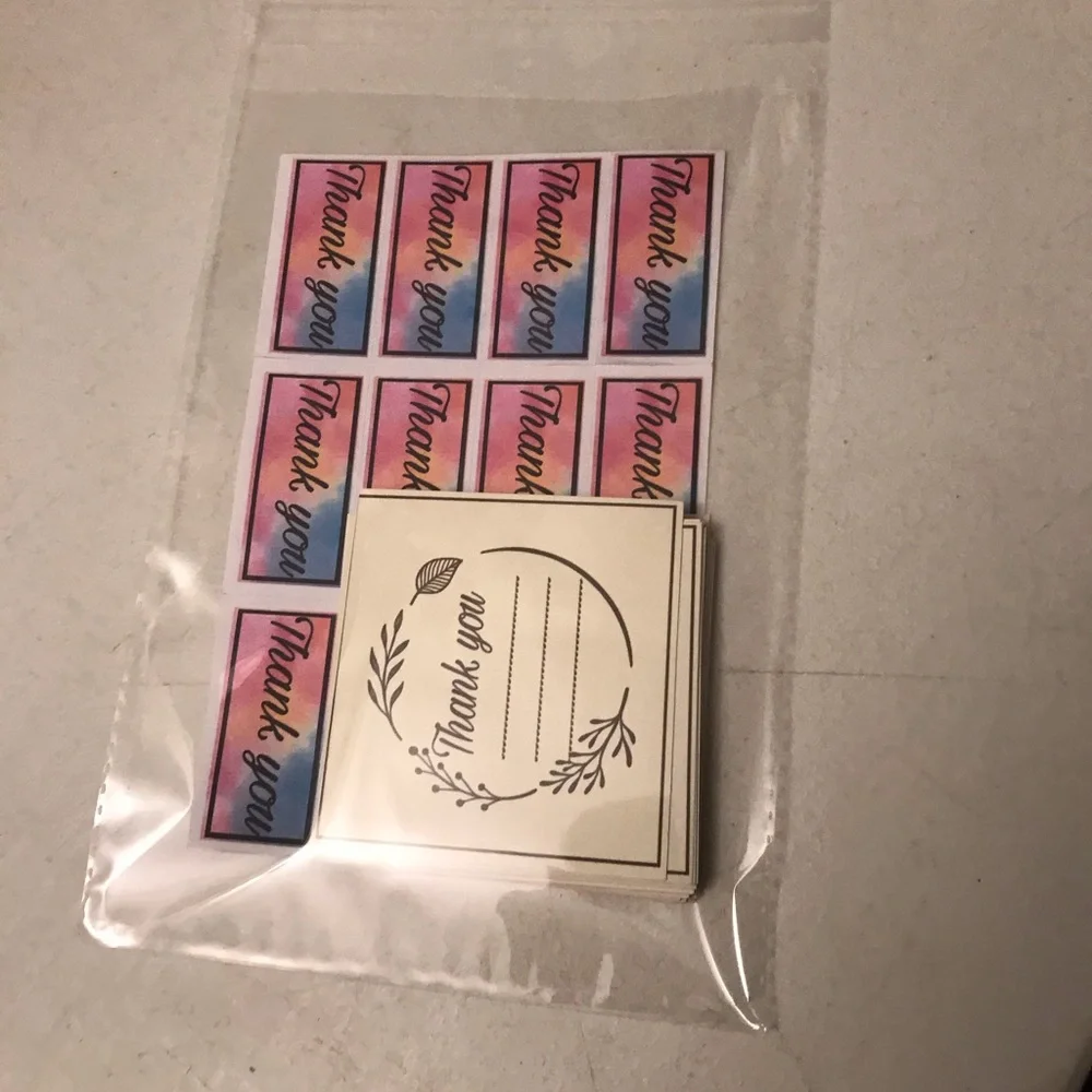 35 Clear storage self seal poly bags size 9x12